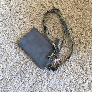 Vera Bradley ID and lanyard